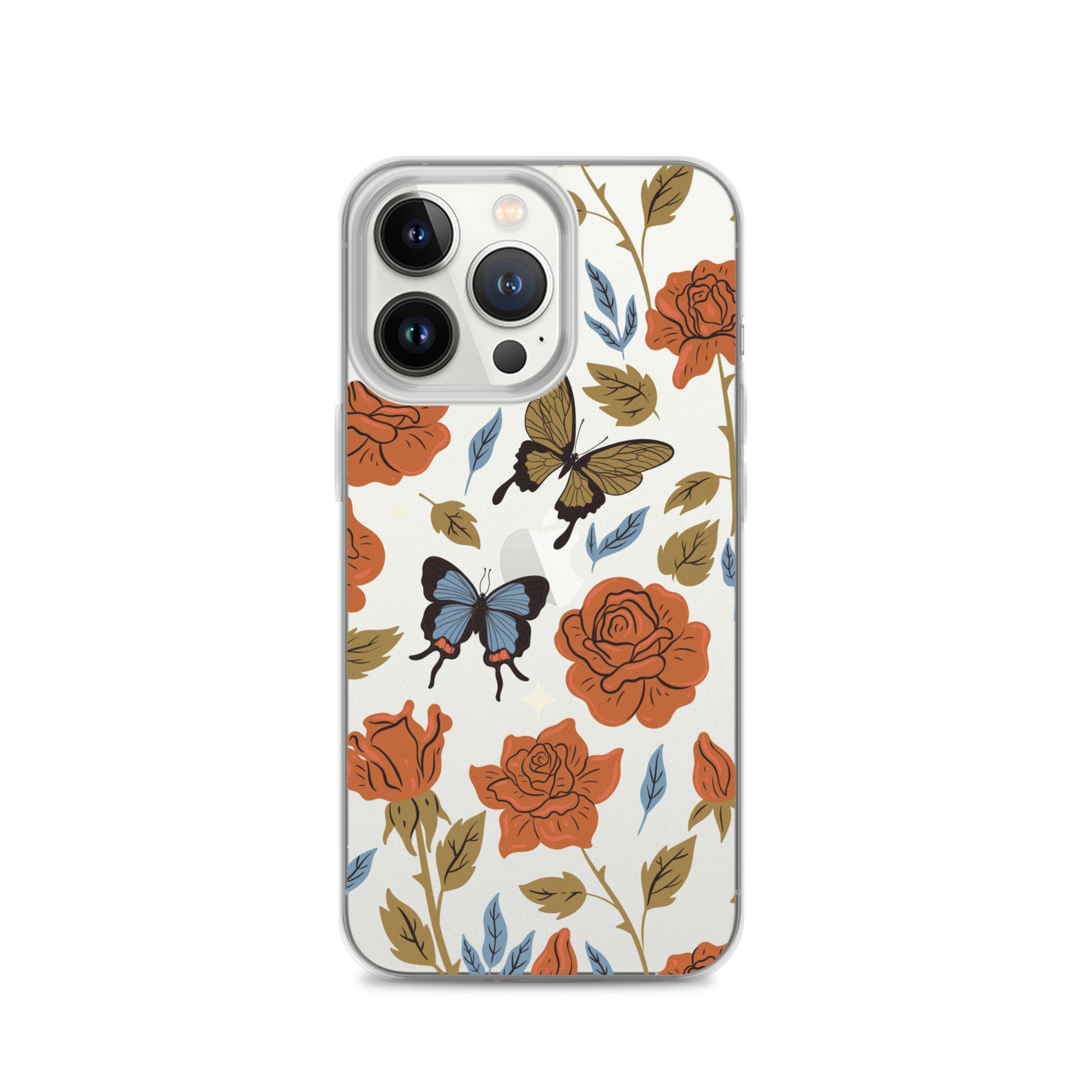 Butterfly Spices Clear iPhone Case iPhone 13 Pro