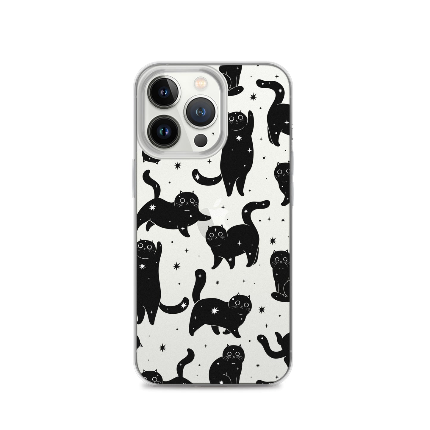 Star Cats Clear iPhone Case iPhone 13 Pro