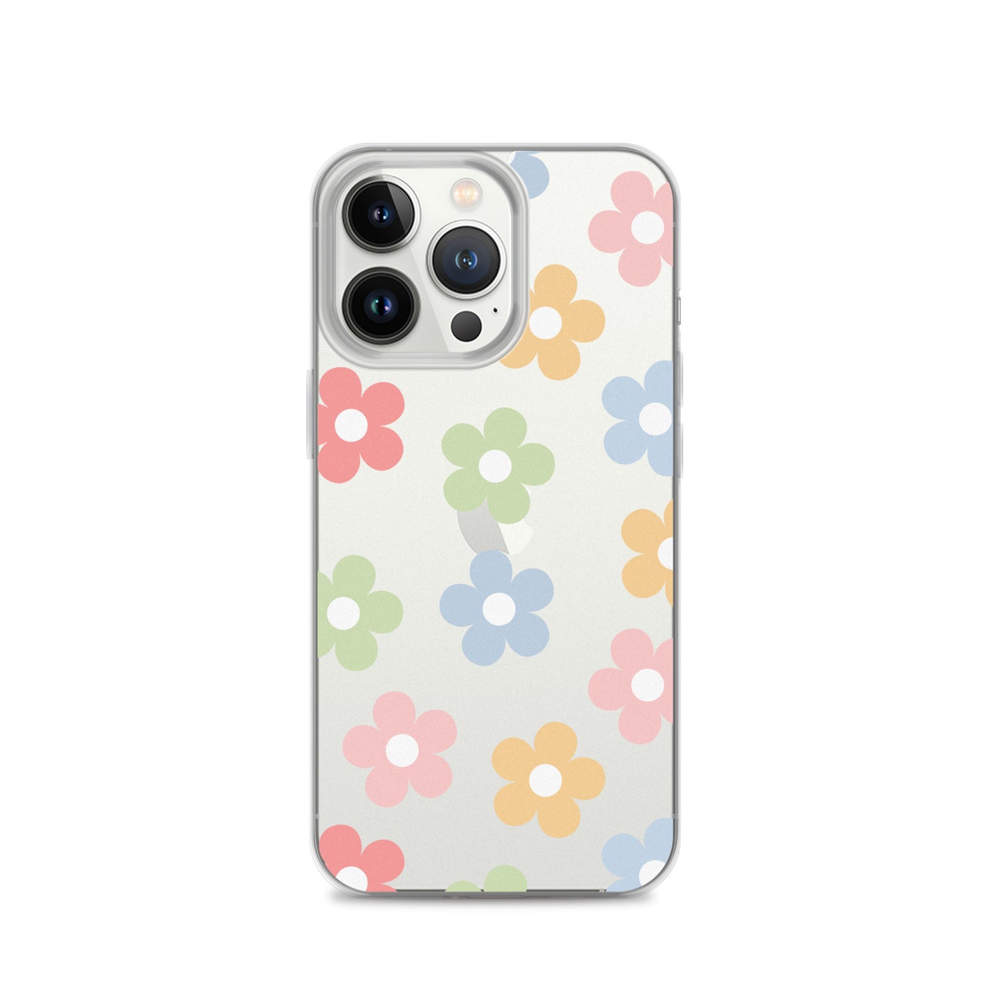 Pastel Garden Clear iPhone Case