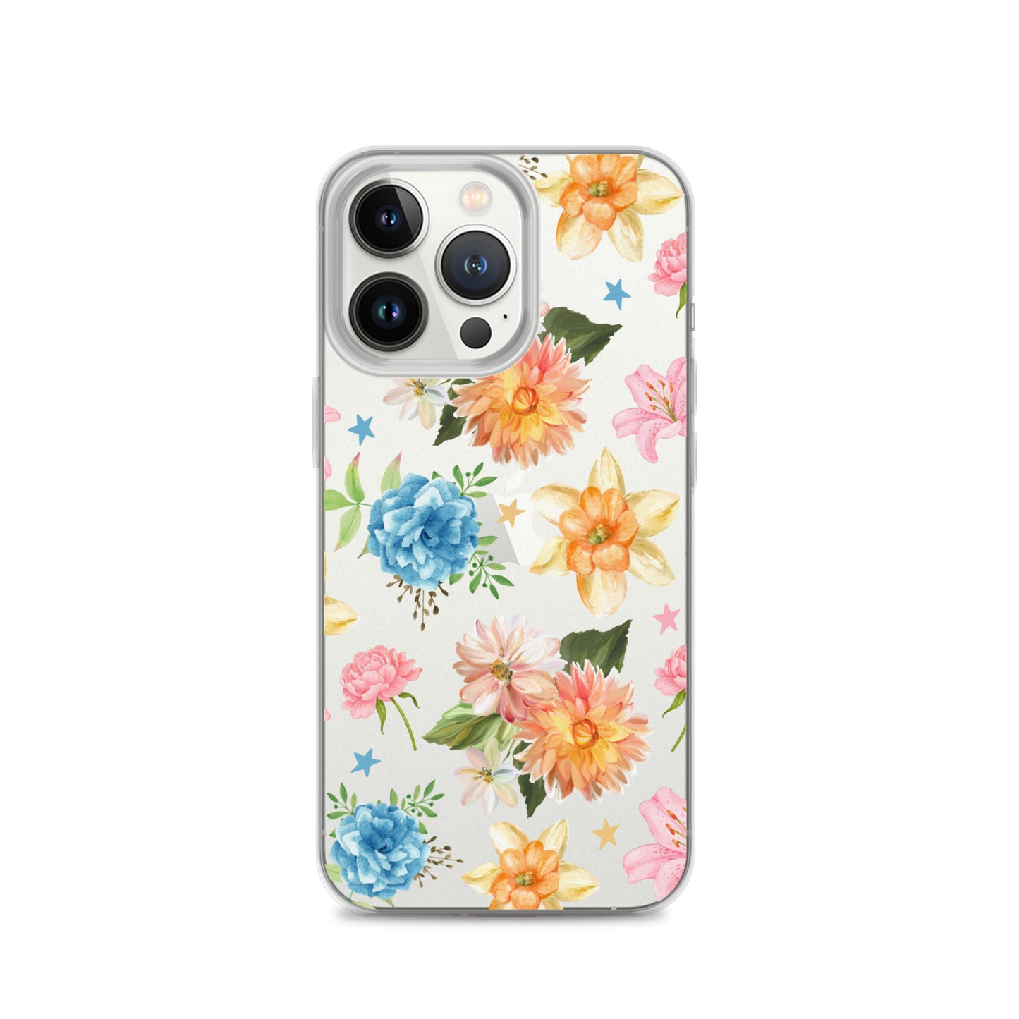 Floral Fiesta Clear iPhone Case