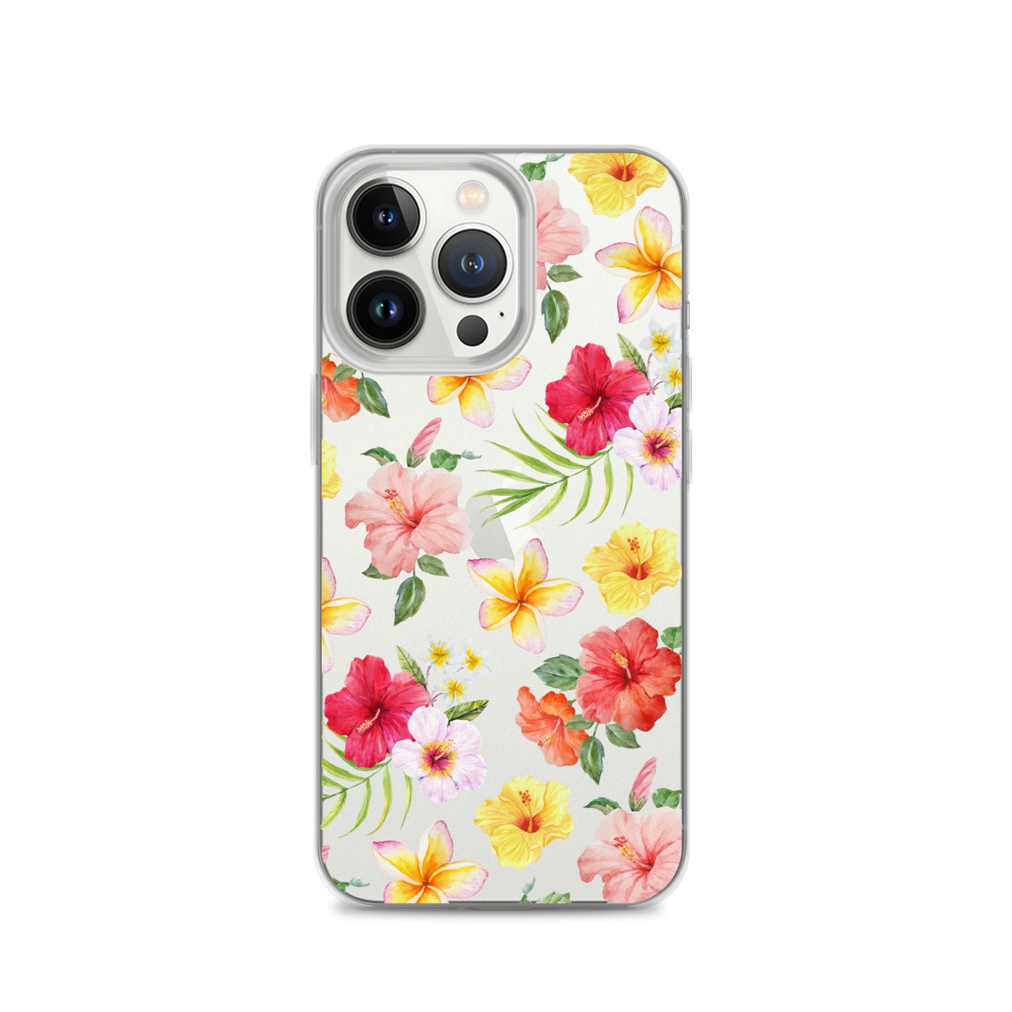 Hibiscus Clear iPhone Case