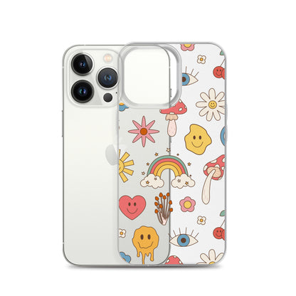 Wonderland Clear iPhone Case