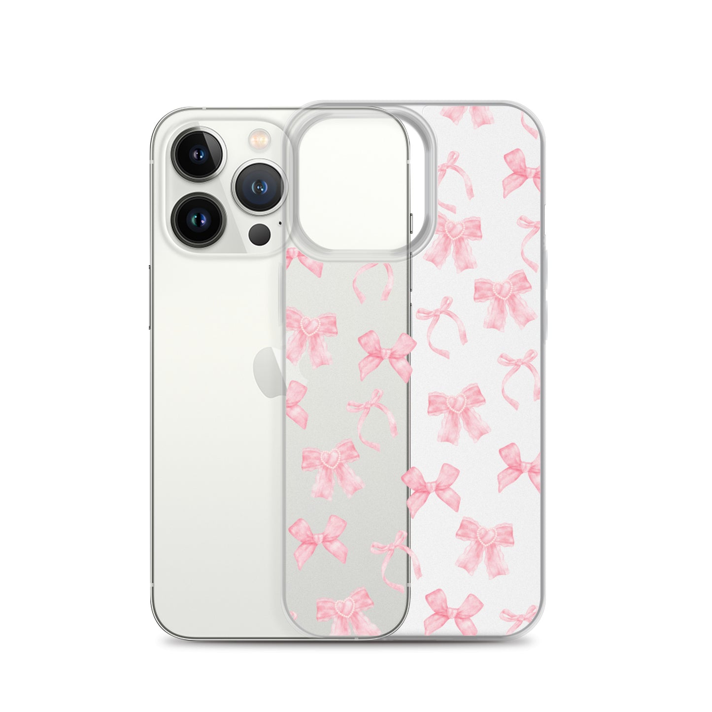 Coquette Bows Clear iPhone Case