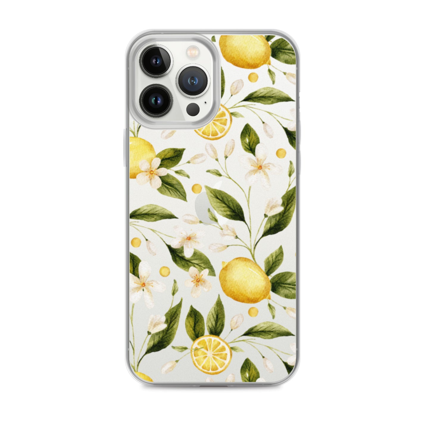 Lemon Garden Clear iPhone Case iPhone 13 Pro Max