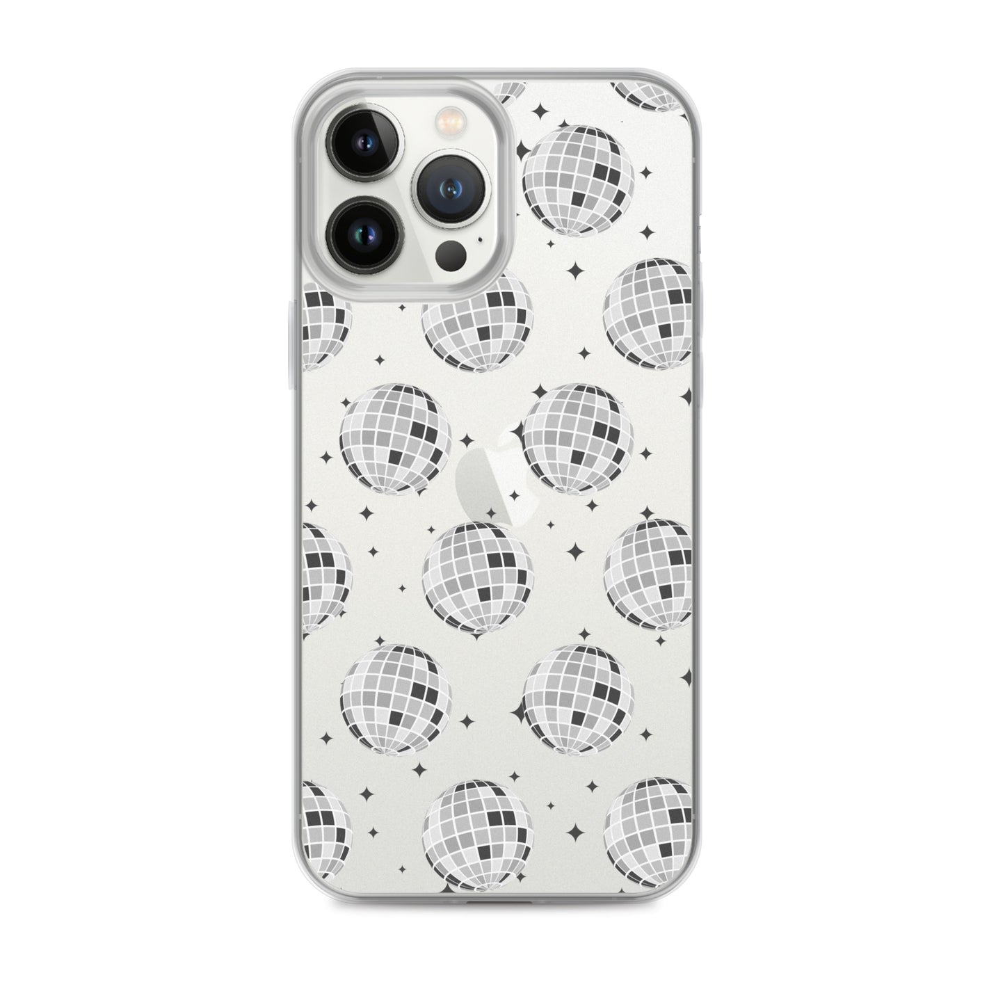 Disco Balls Clear iPhone Case