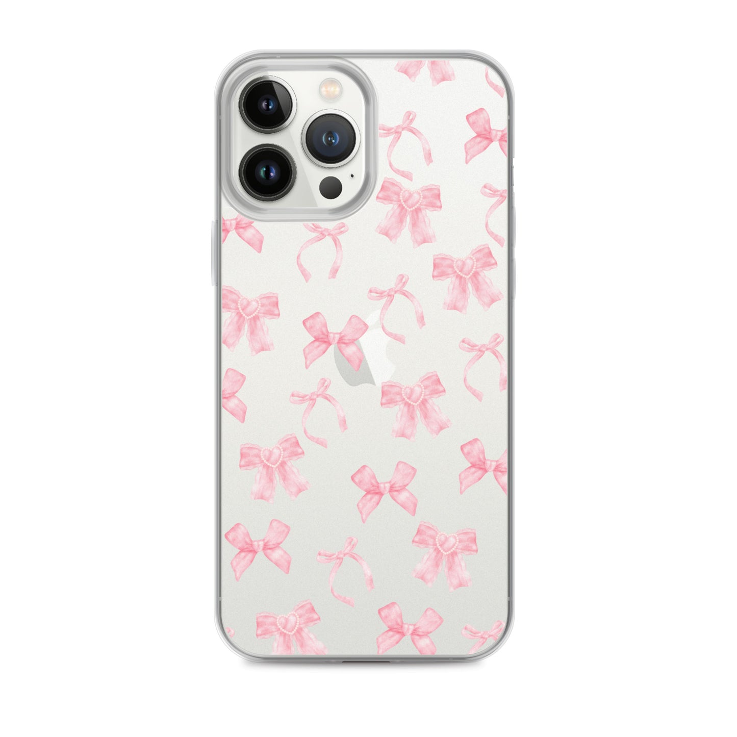 Coquette Bows Clear iPhone Case