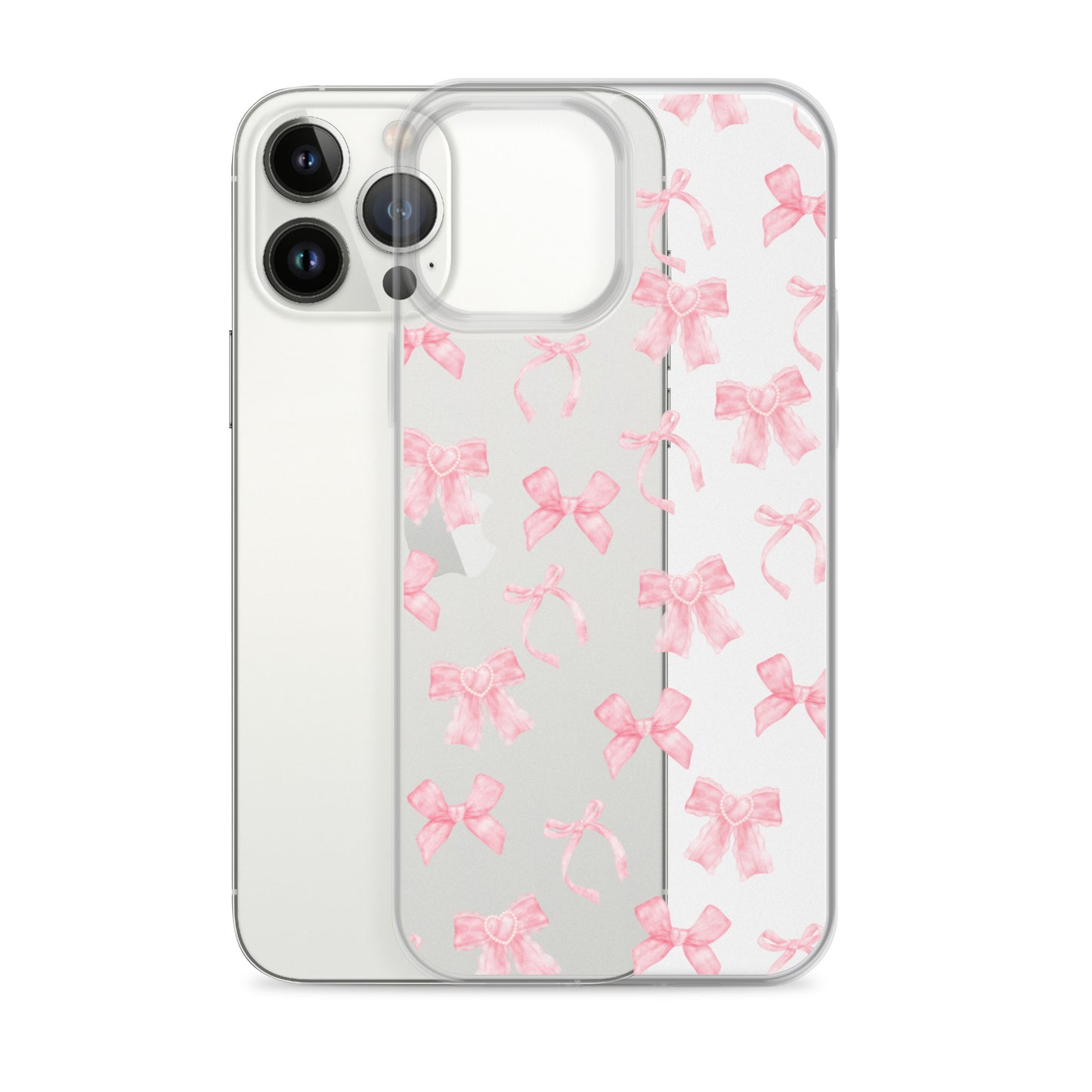 Coquette Bows Clear iPhone Case