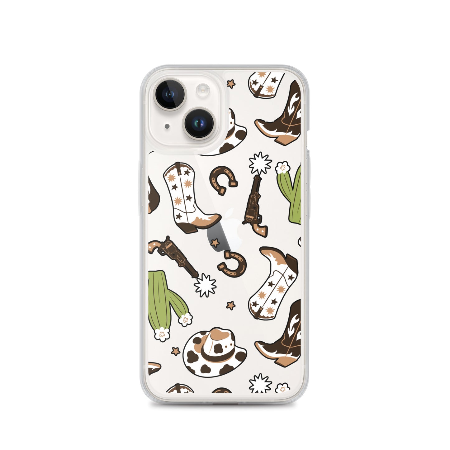 Desert Day Clear iPhone Case iPhone 14