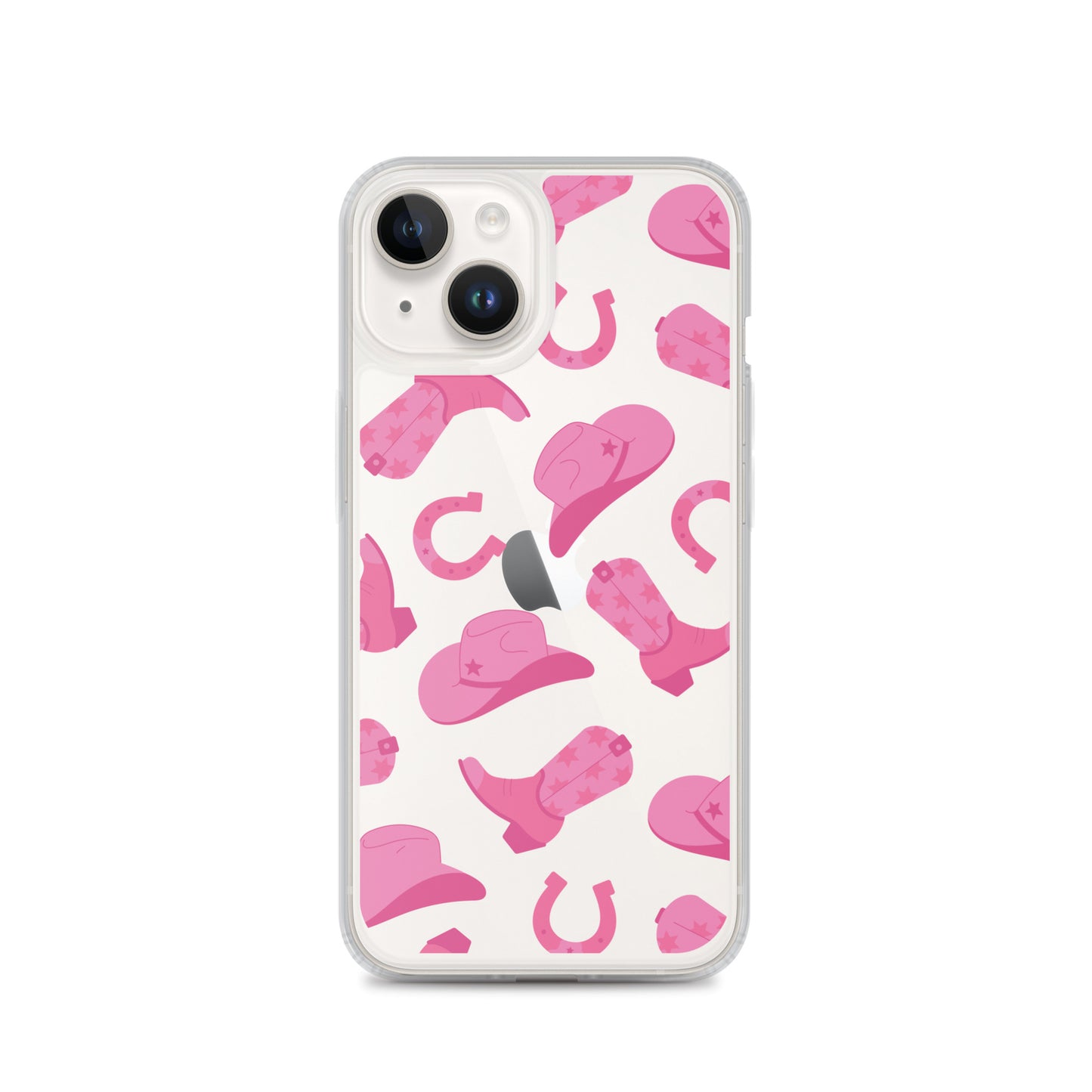 Pink Rodeo Clear iPhone Case iPhone 14