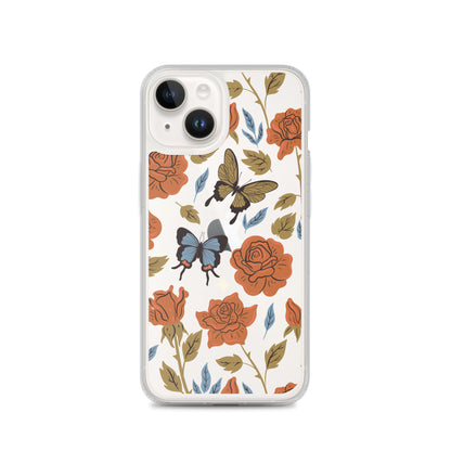 Butterfly Spices Clear iPhone Case iPhone 14