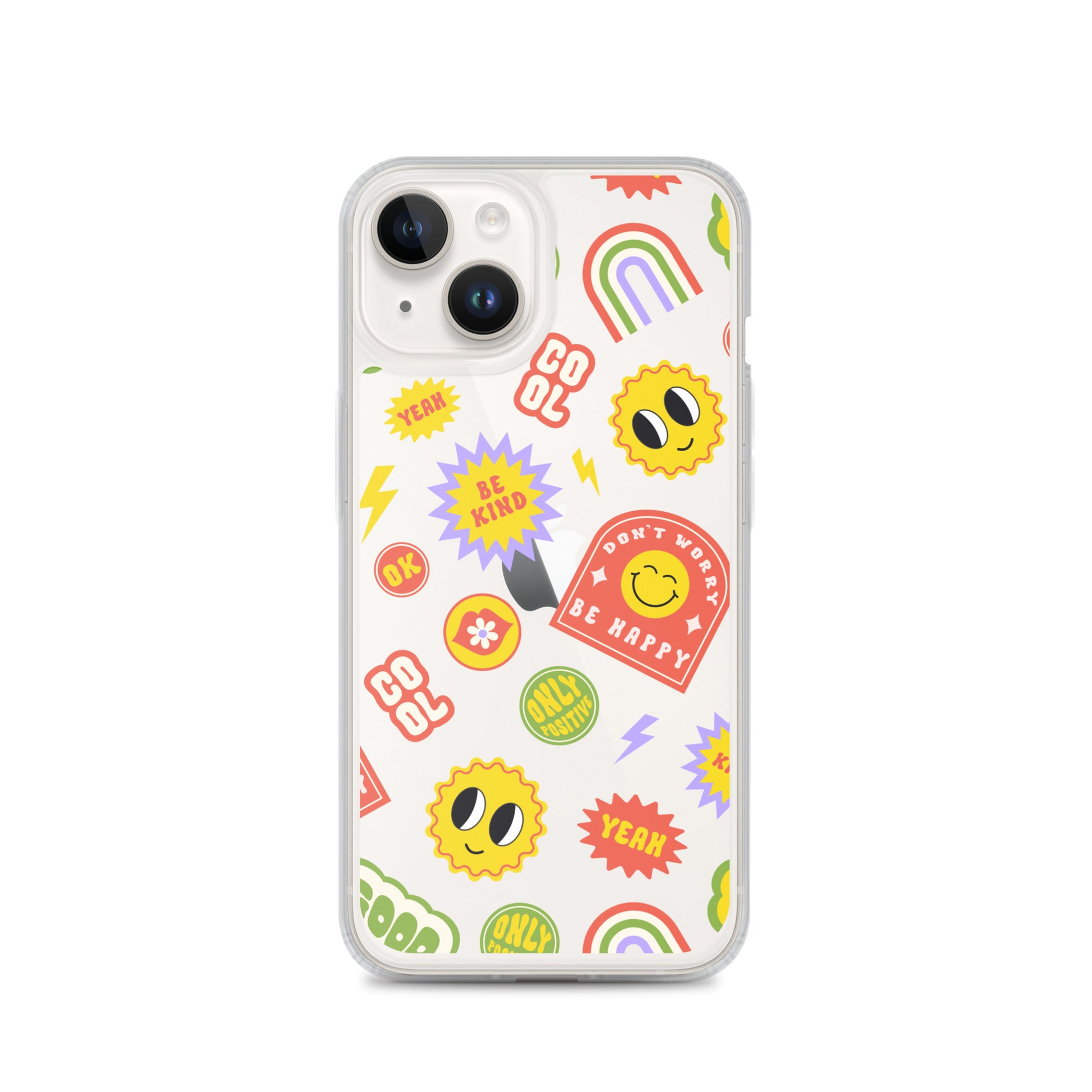 Good Vibes Clear iPhone Case iPhone 14