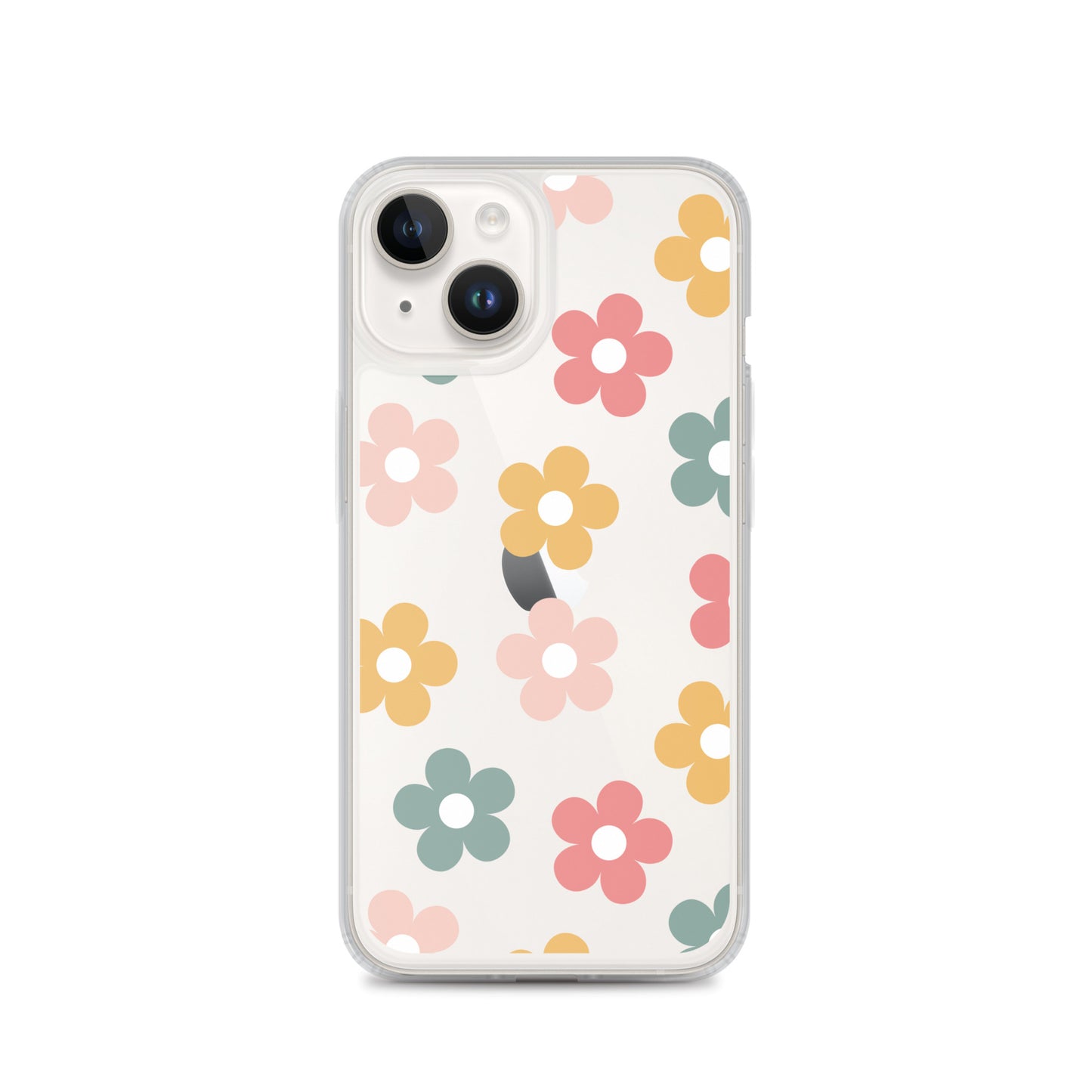 Boho Garden Clear iPhone Case