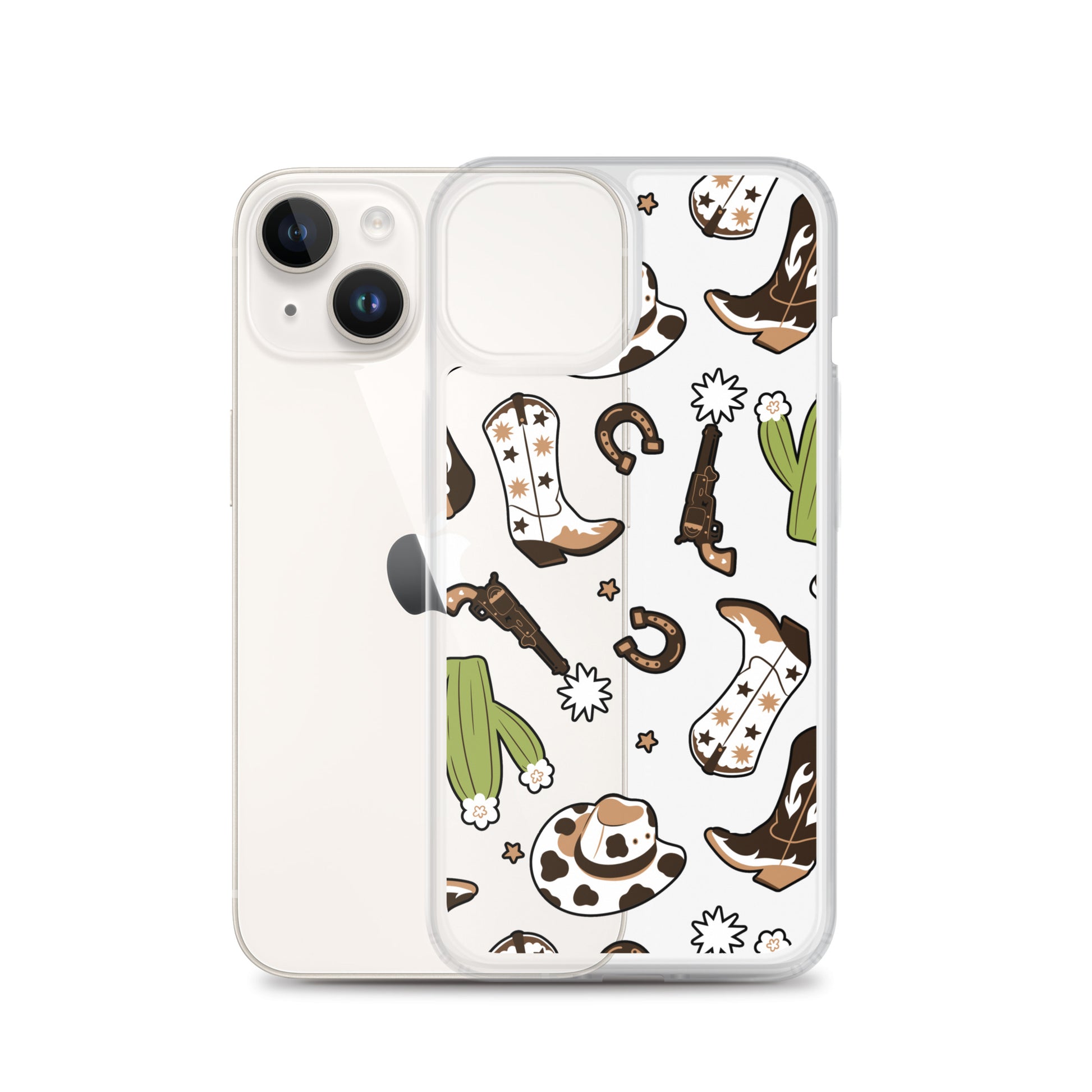 Desert Day Clear iPhone Case