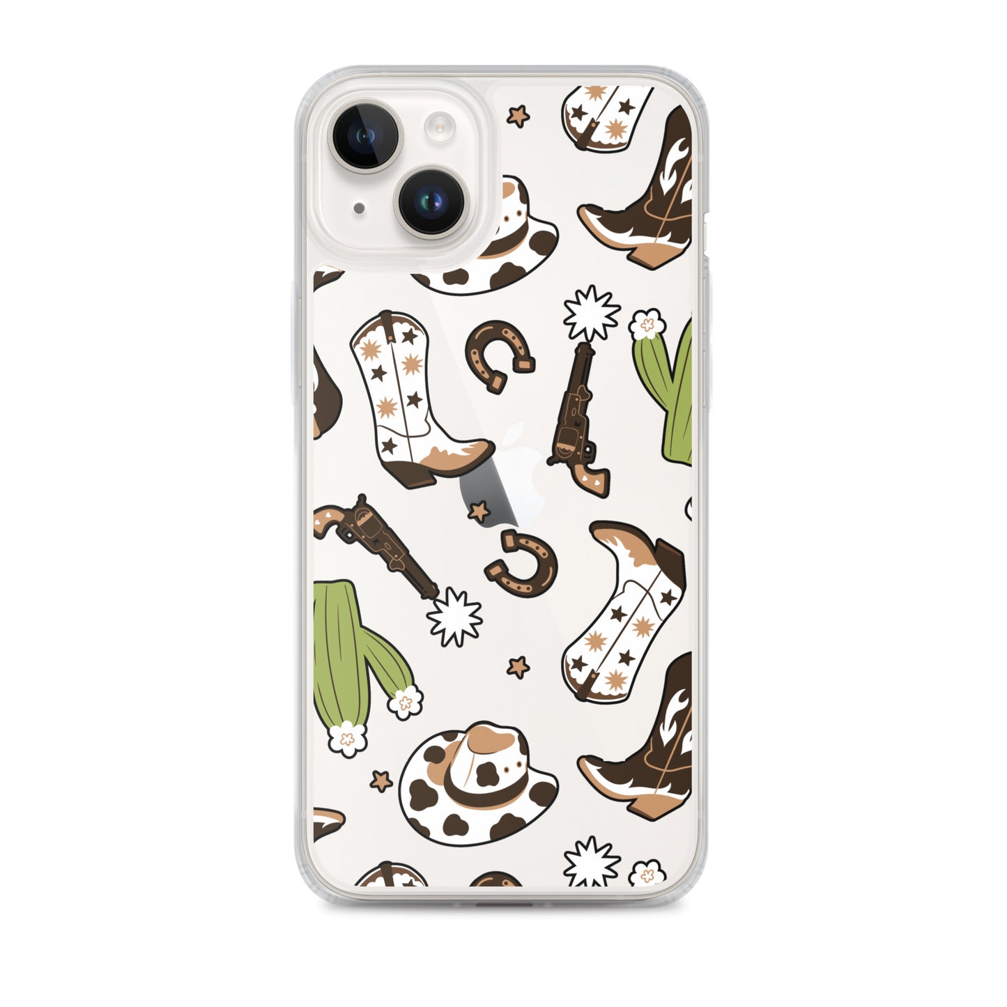 Desert Day Clear iPhone Case iPhone 14 Plus