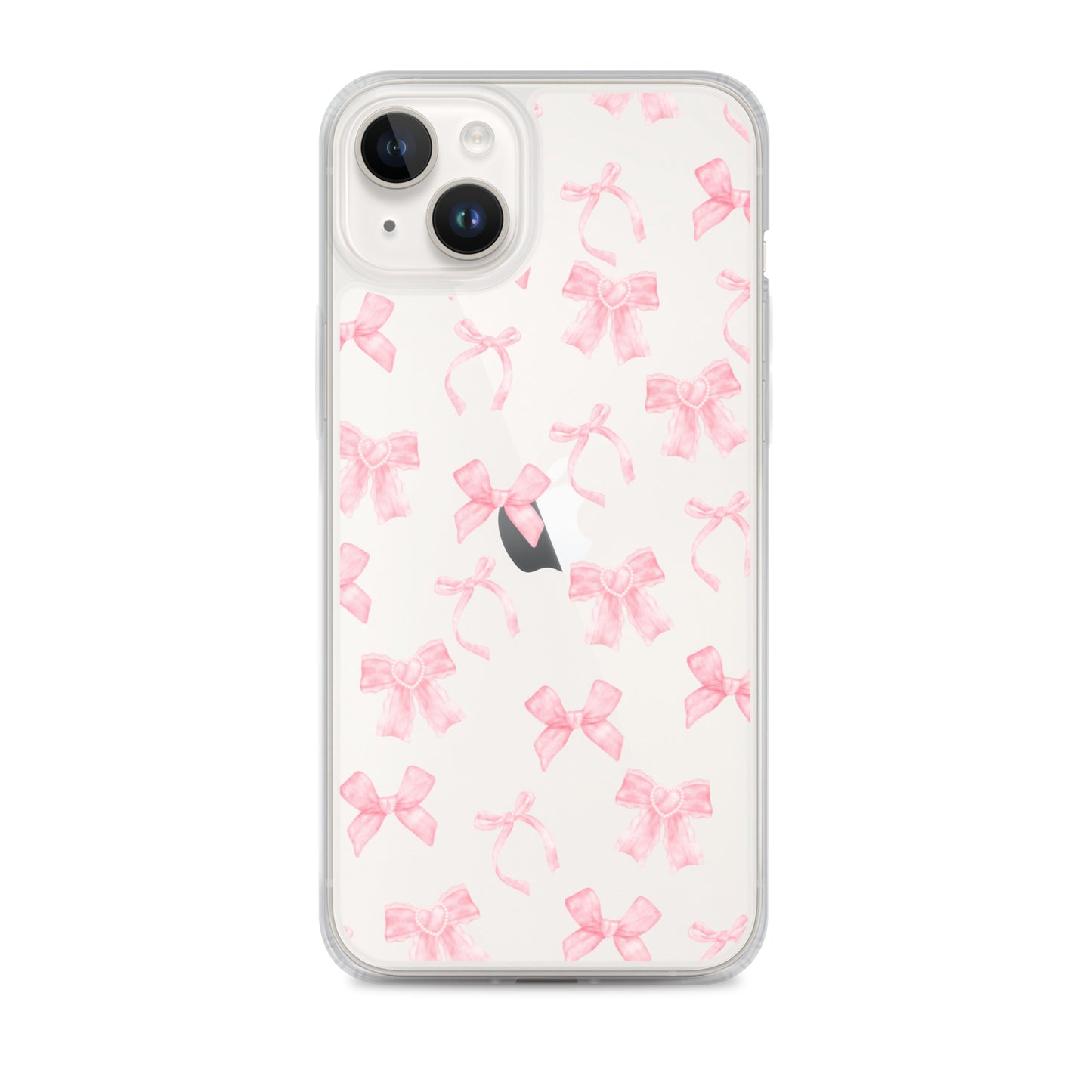 Coquette Bows Clear iPhone Case