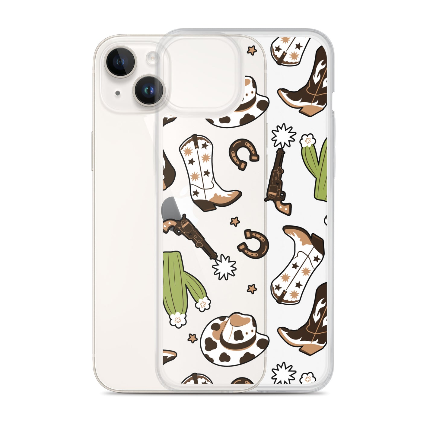 Desert Day Clear iPhone Case