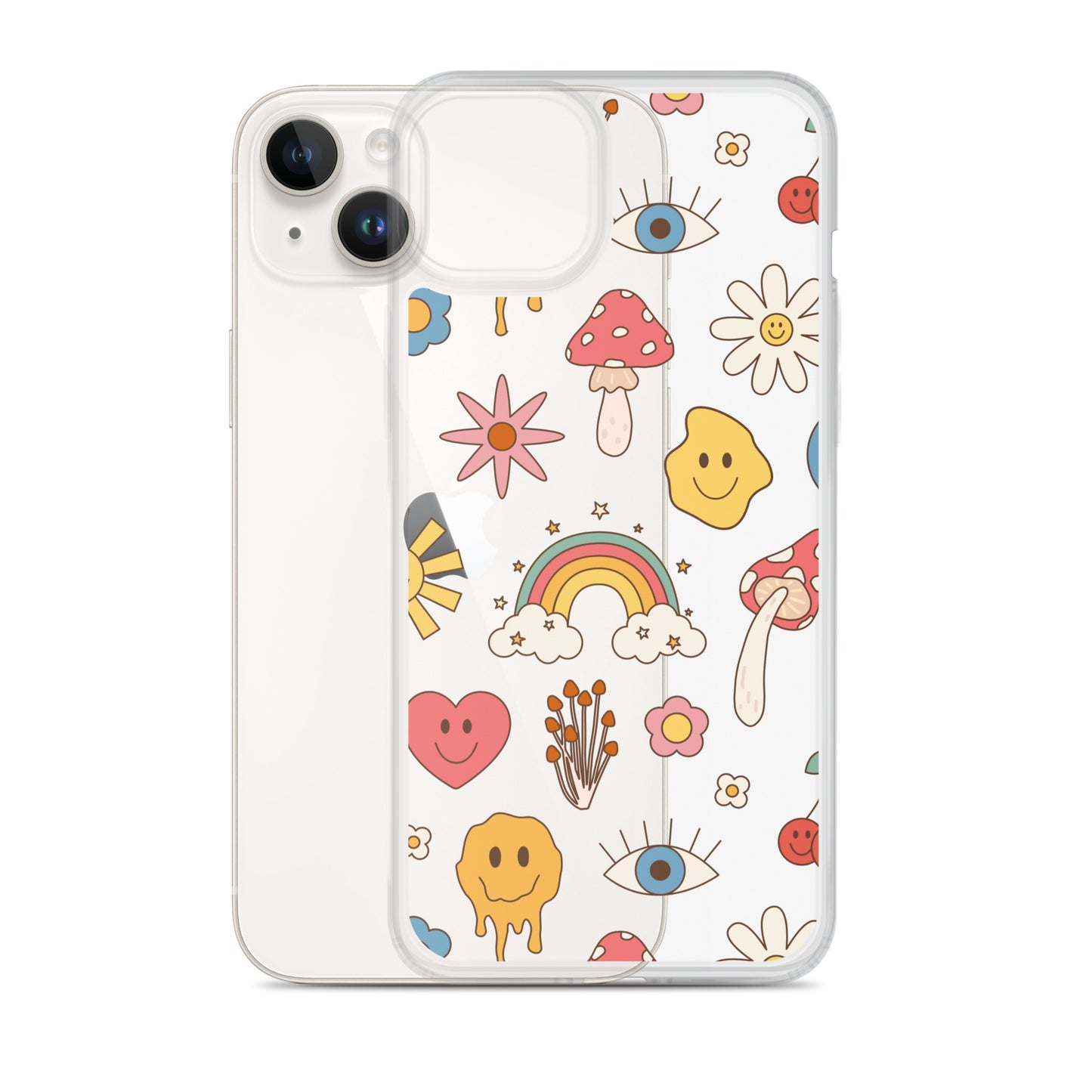 Wonderland Clear iPhone Case