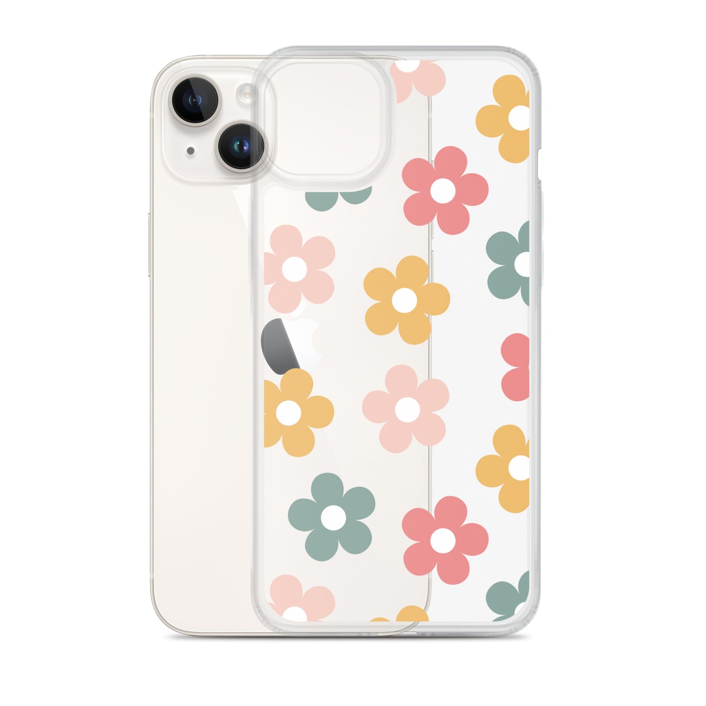 Boho Garden Clear iPhone Case