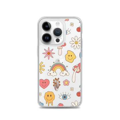 Wonderland Clear iPhone Case iPhone 14 Pro