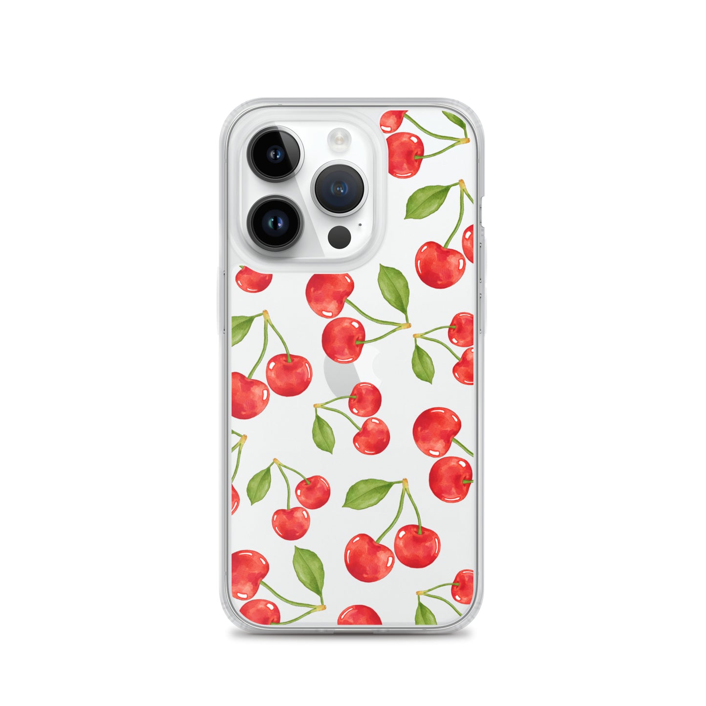 Cherry Clear iPhone Case