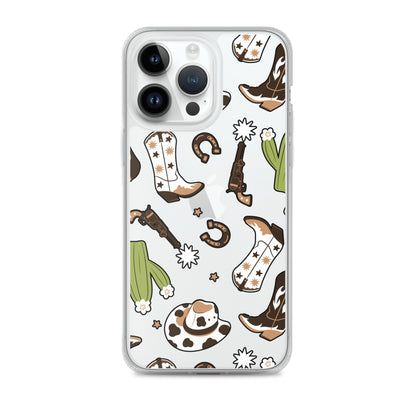 Desert Day Clear iPhone Case iPhone 14 Pro Max