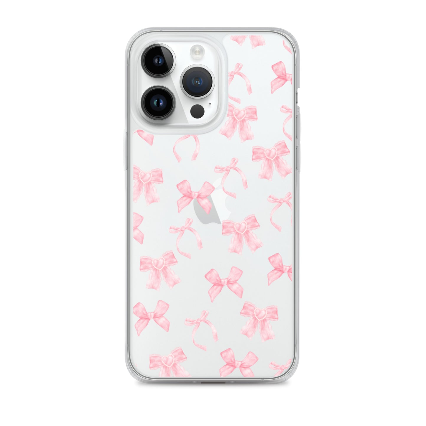 Coquette Bows Clear iPhone Case