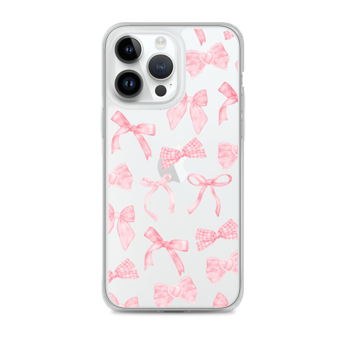 Bow Delight Clear iPhone Case