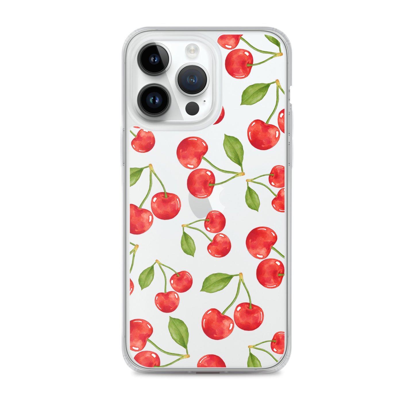 Cherry Clear iPhone Case