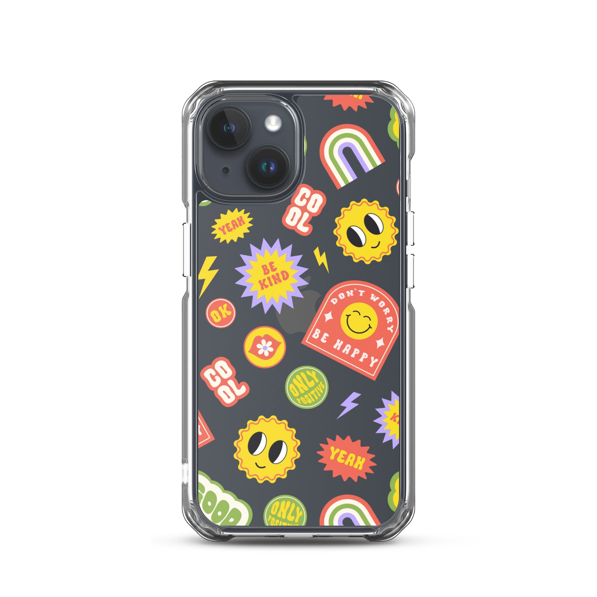 Good Vibes Clear iPhone Case iPhone 15