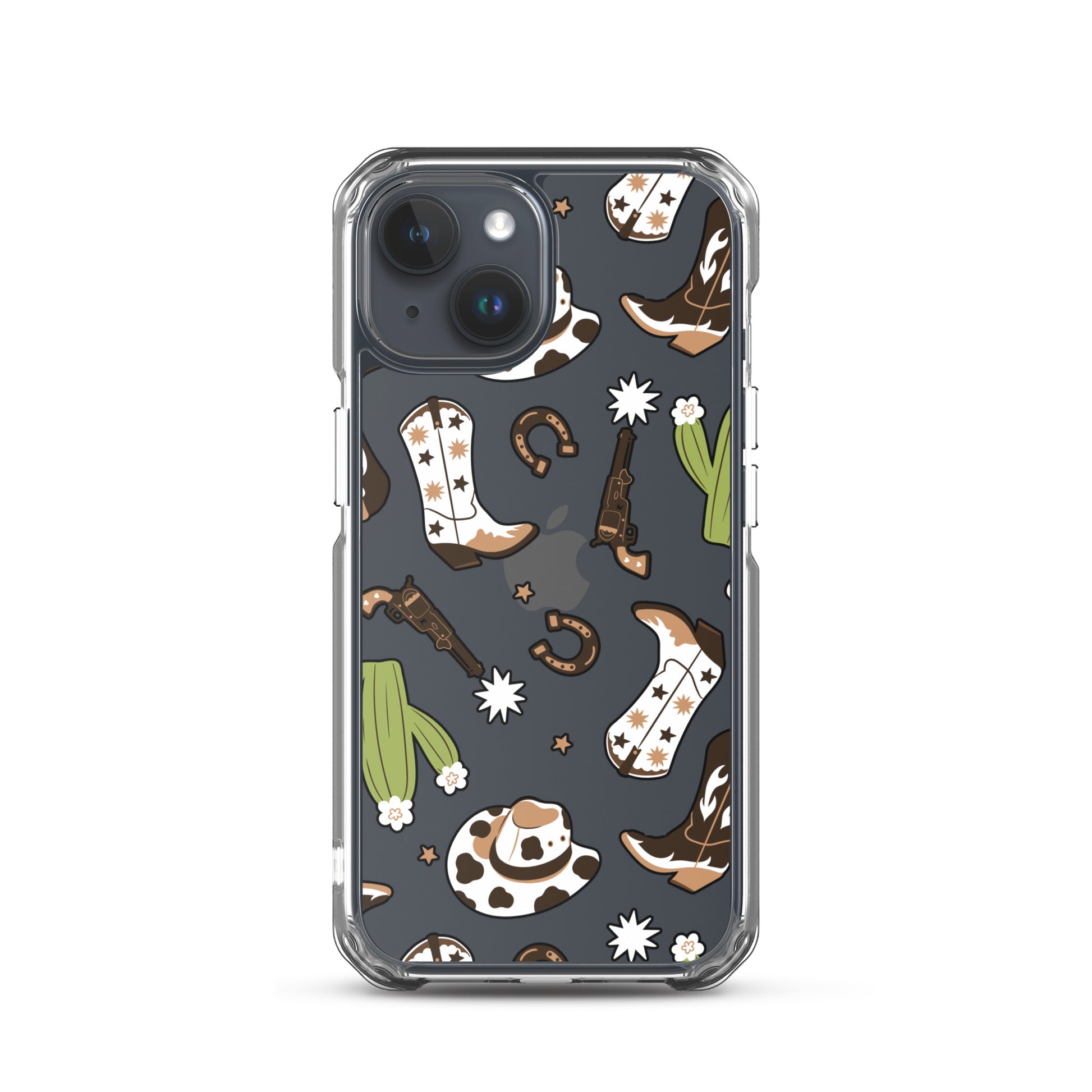 Desert Day Clear iPhone Case iPhone 15