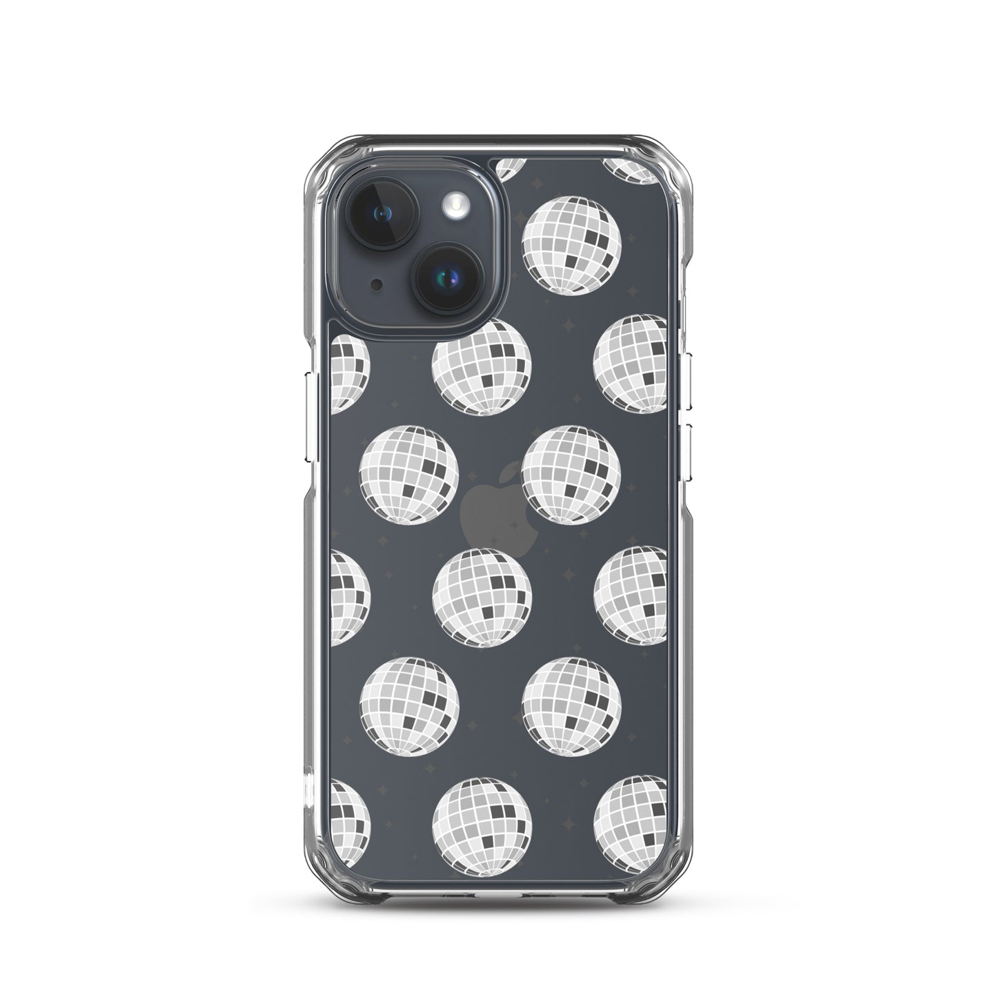 Disco Balls Clear iPhone Case