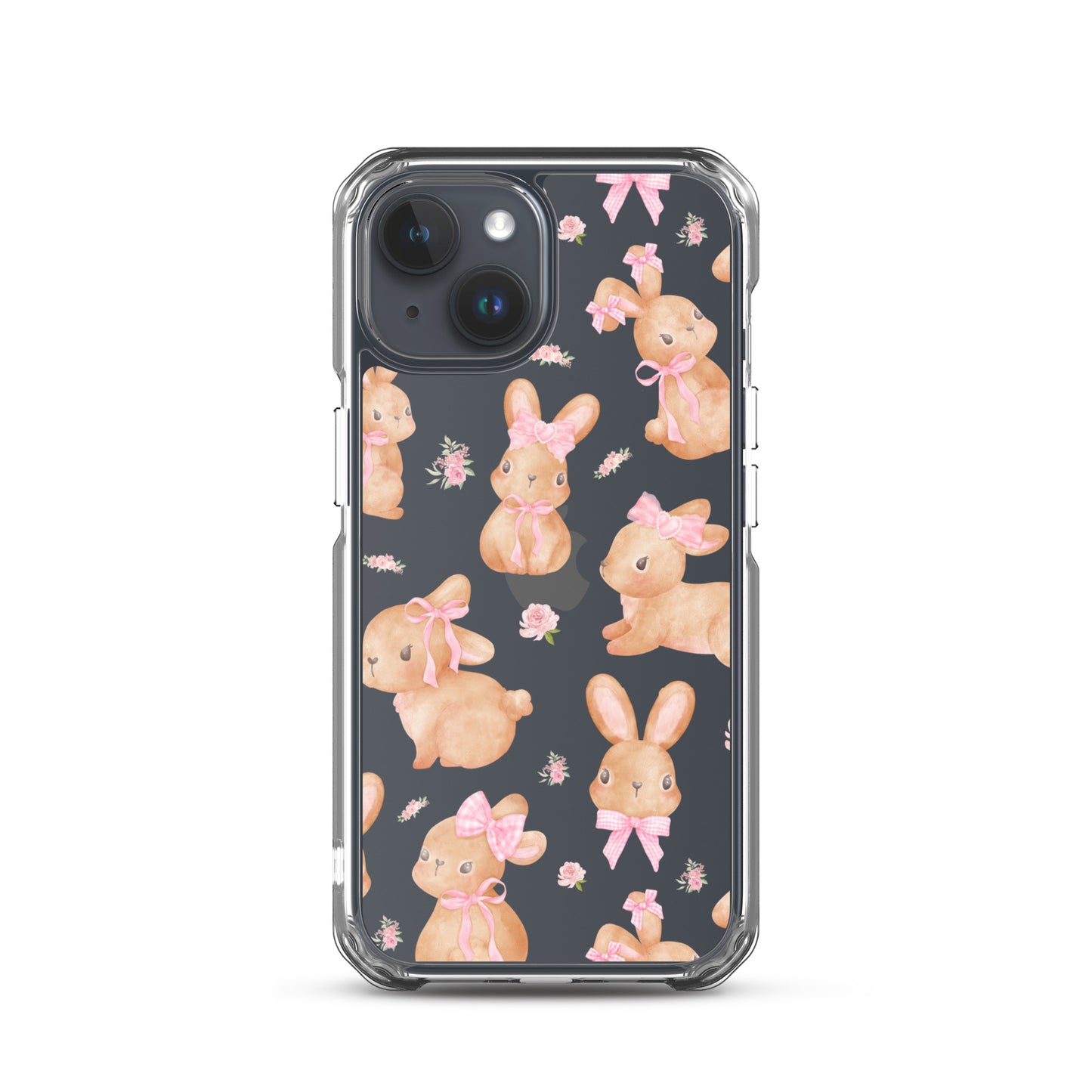 Coquette Bunny Clear iPhone Case