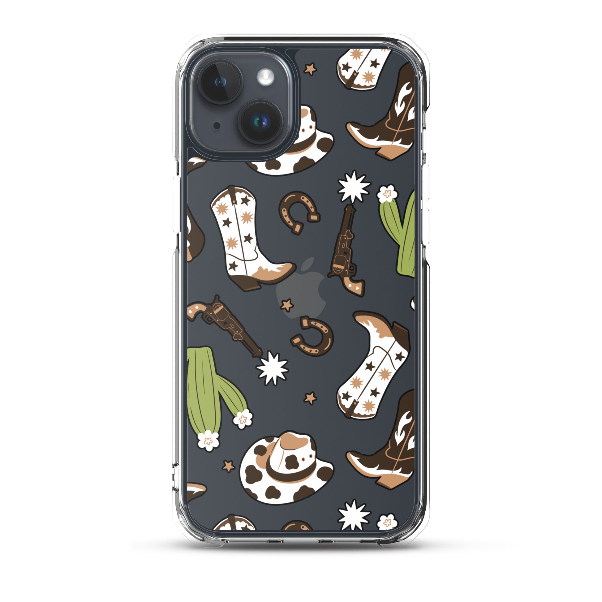 Desert Day Clear iPhone Case iPhone 15 Plus