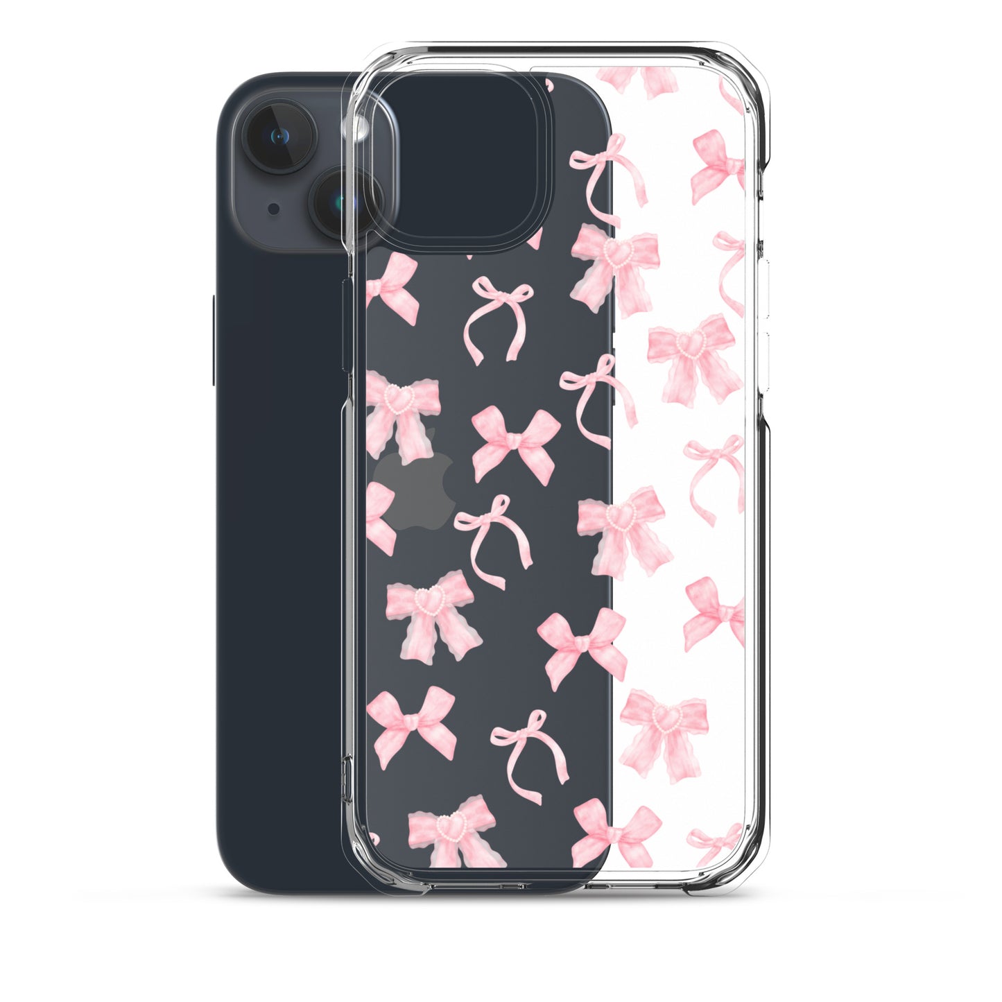 Coquette Bows Clear iPhone Case