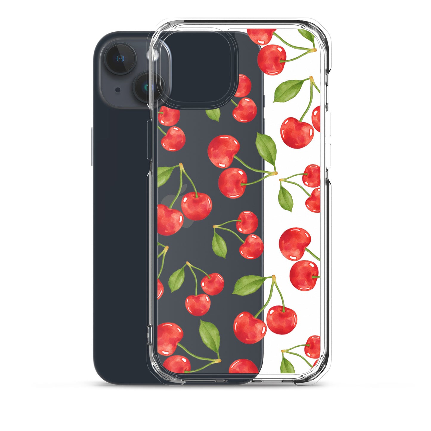 Cherry Clear iPhone Case