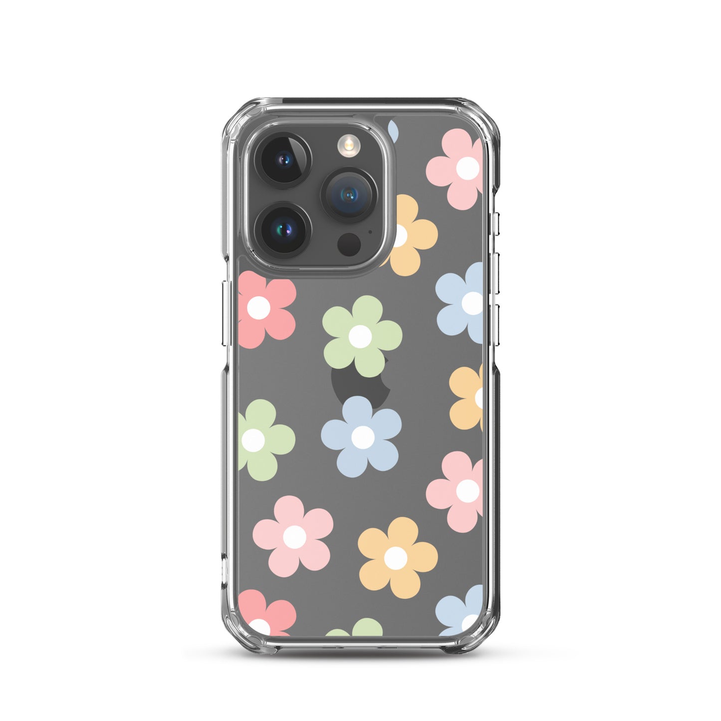 Pastel Garden Clear iPhone Case