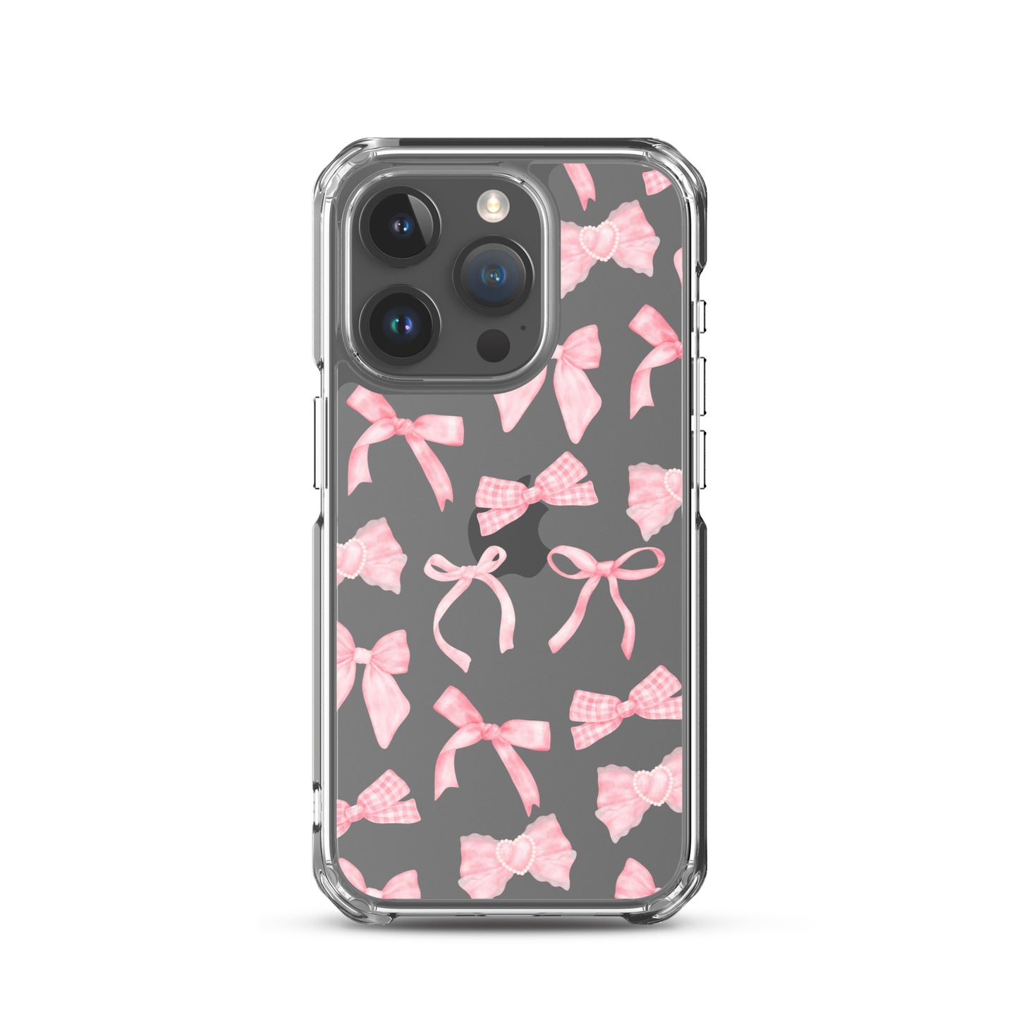 Bow Delight Clear iPhone Case