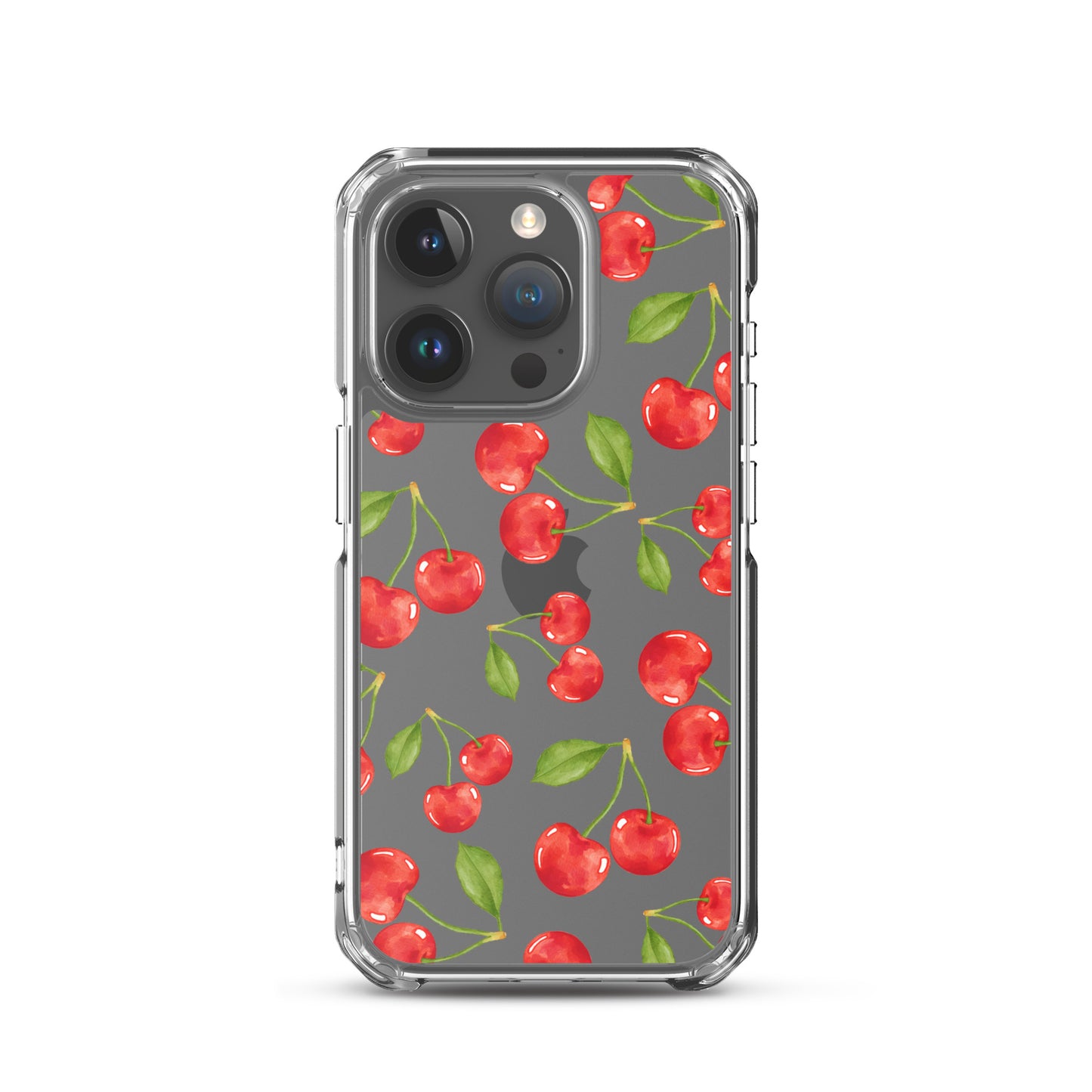 Cherry Clear iPhone Case