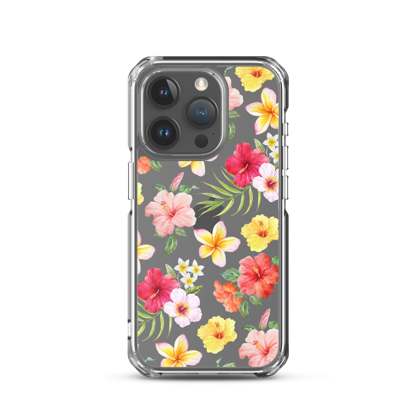 Hibiscus Clear iPhone Case