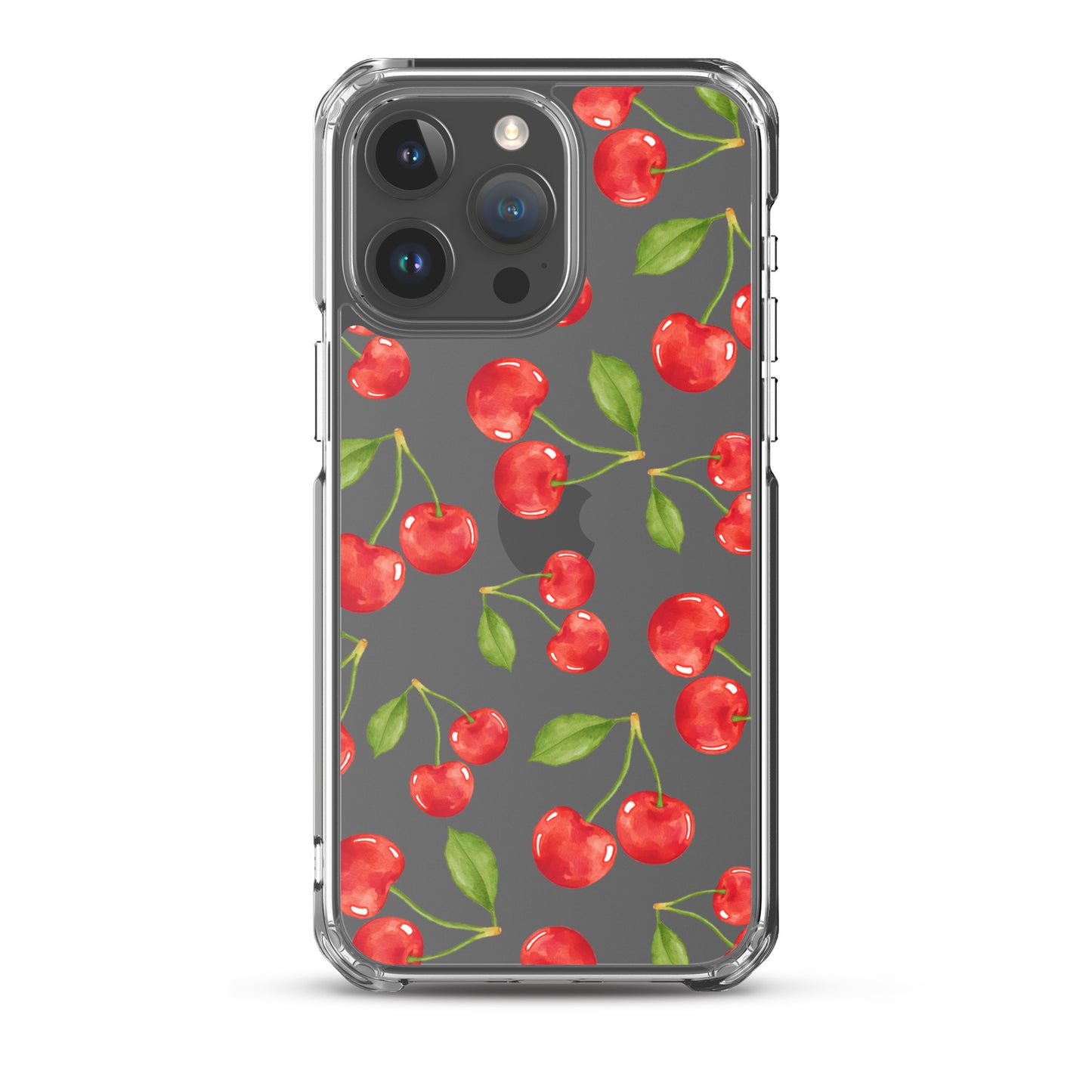 Cherry Clear iPhone Case