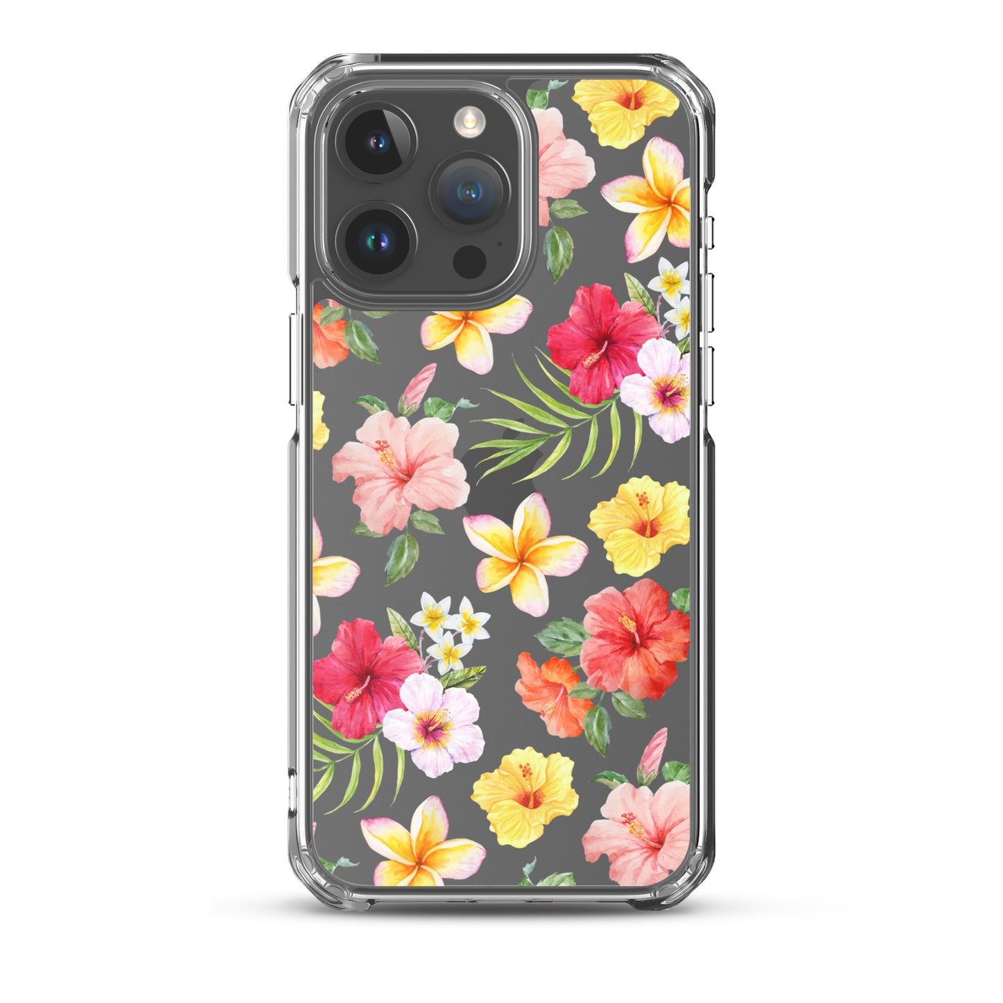 Hibiscus Clear iPhone Case