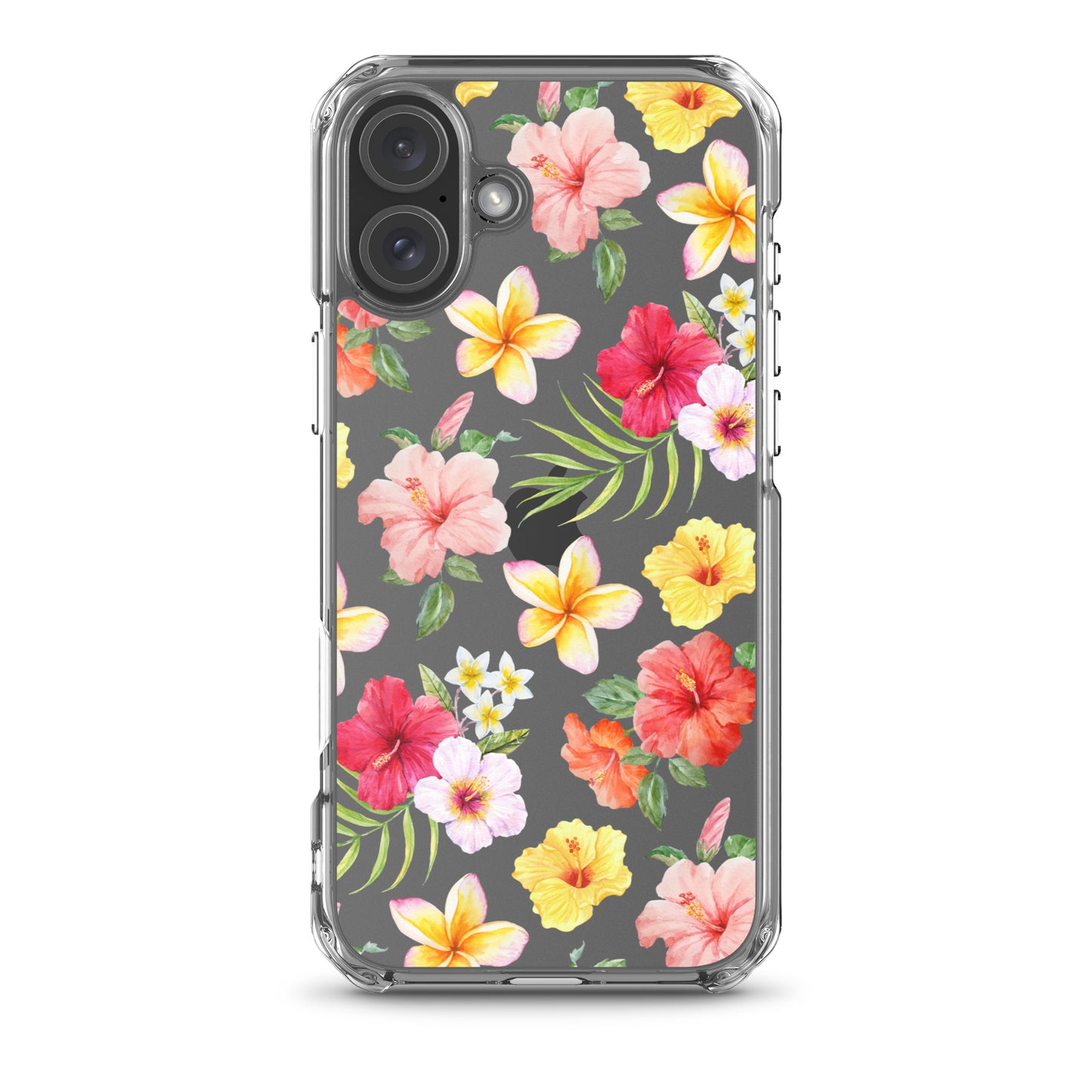 Hibiscus Clear iPhone Case