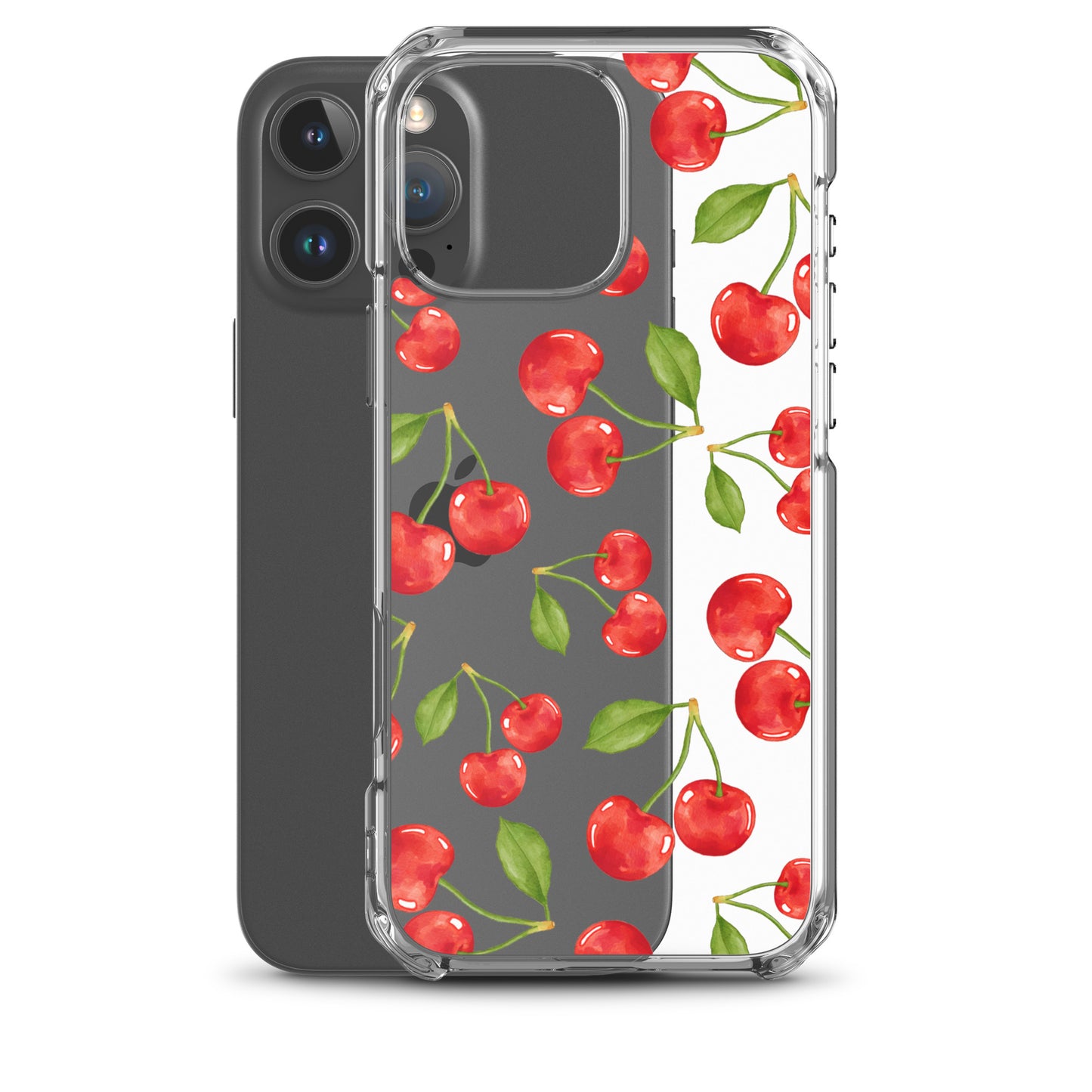 Cherry Clear iPhone Case