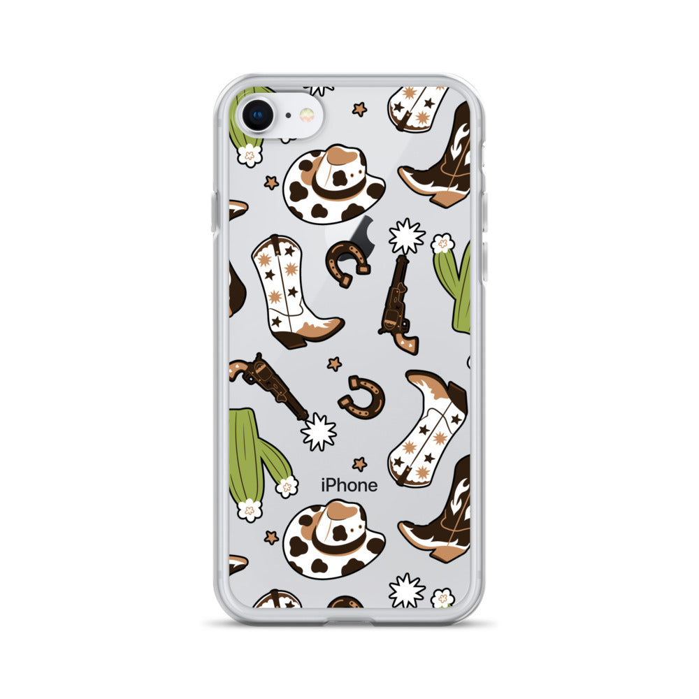 Desert Day Clear iPhone Case iPhone 7/8