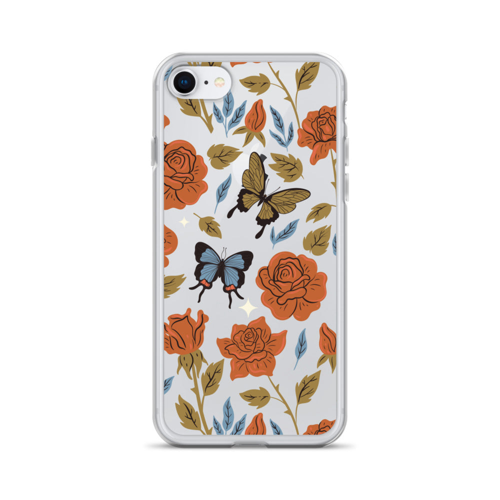 Butterfly Spices Clear iPhone Case iPhone 7/8