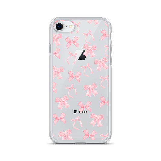 Coquette Bows Clear iPhone Case