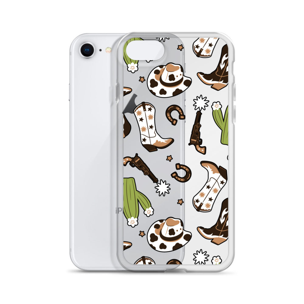 Desert Day Clear iPhone Case