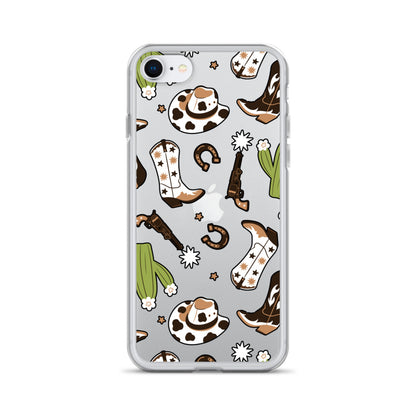 Desert Day Clear iPhone Case iPhone SE
