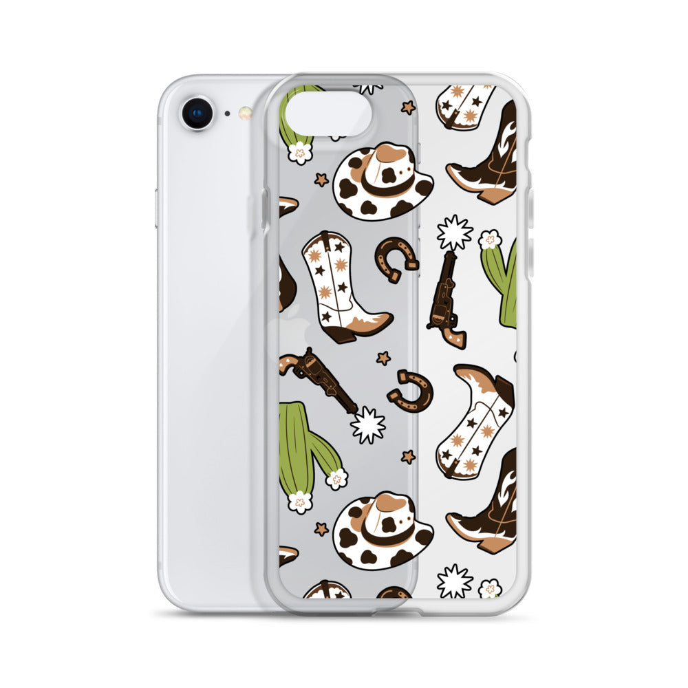 Desert Day Clear iPhone Case