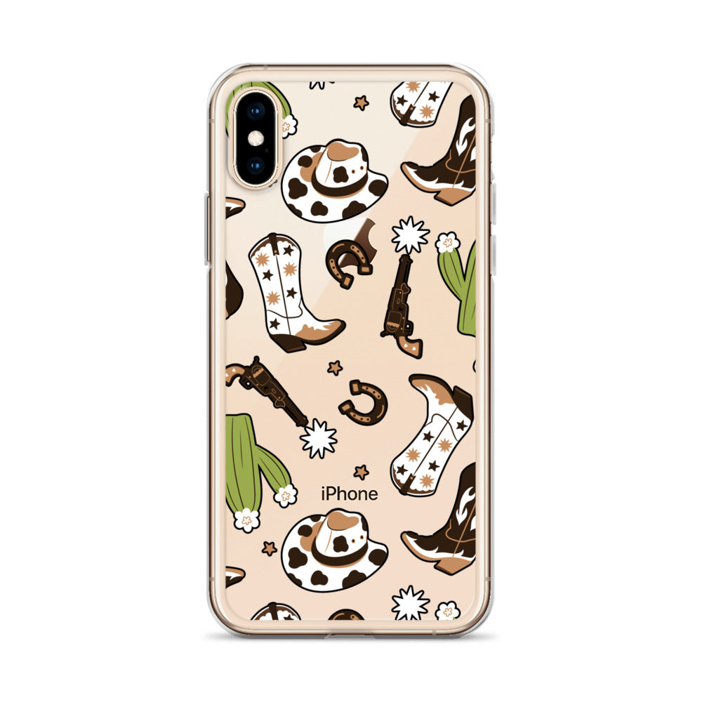 Desert Day Clear iPhone Case